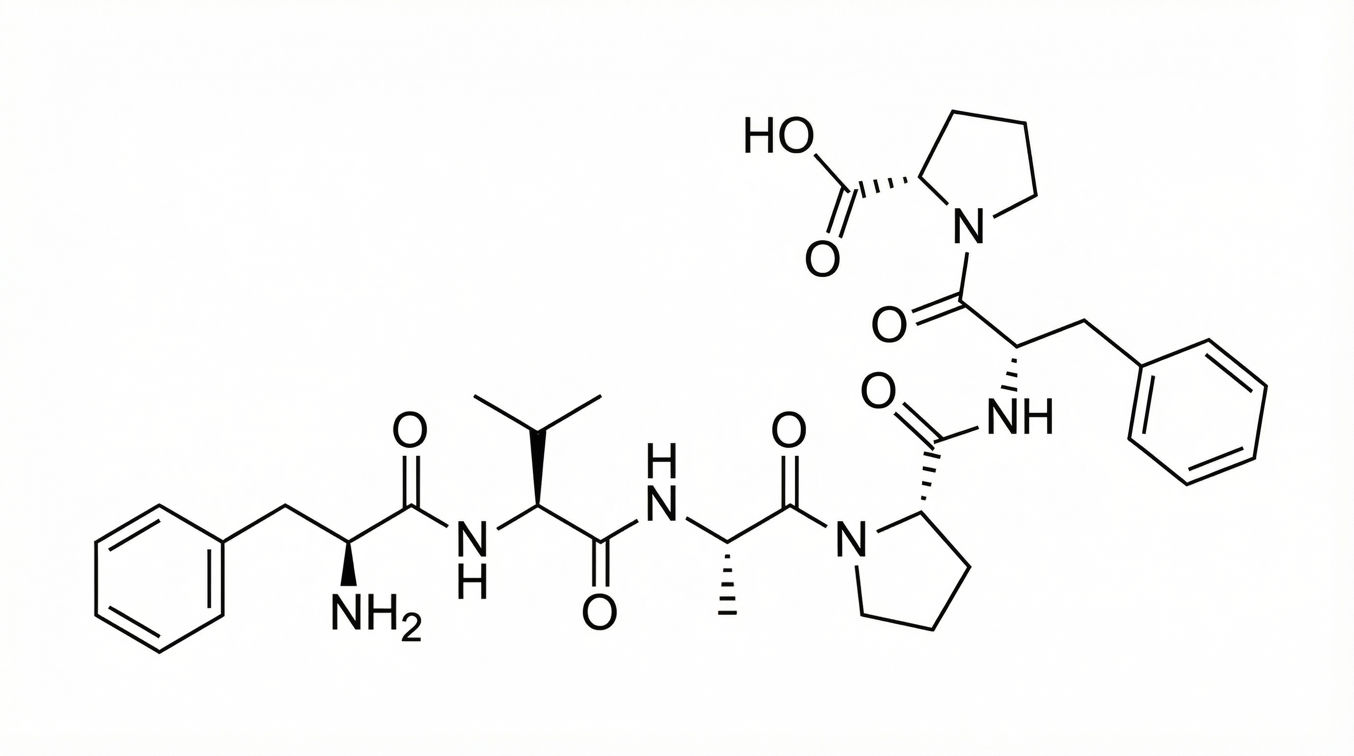 Hexapeptide-11 chemická struktura