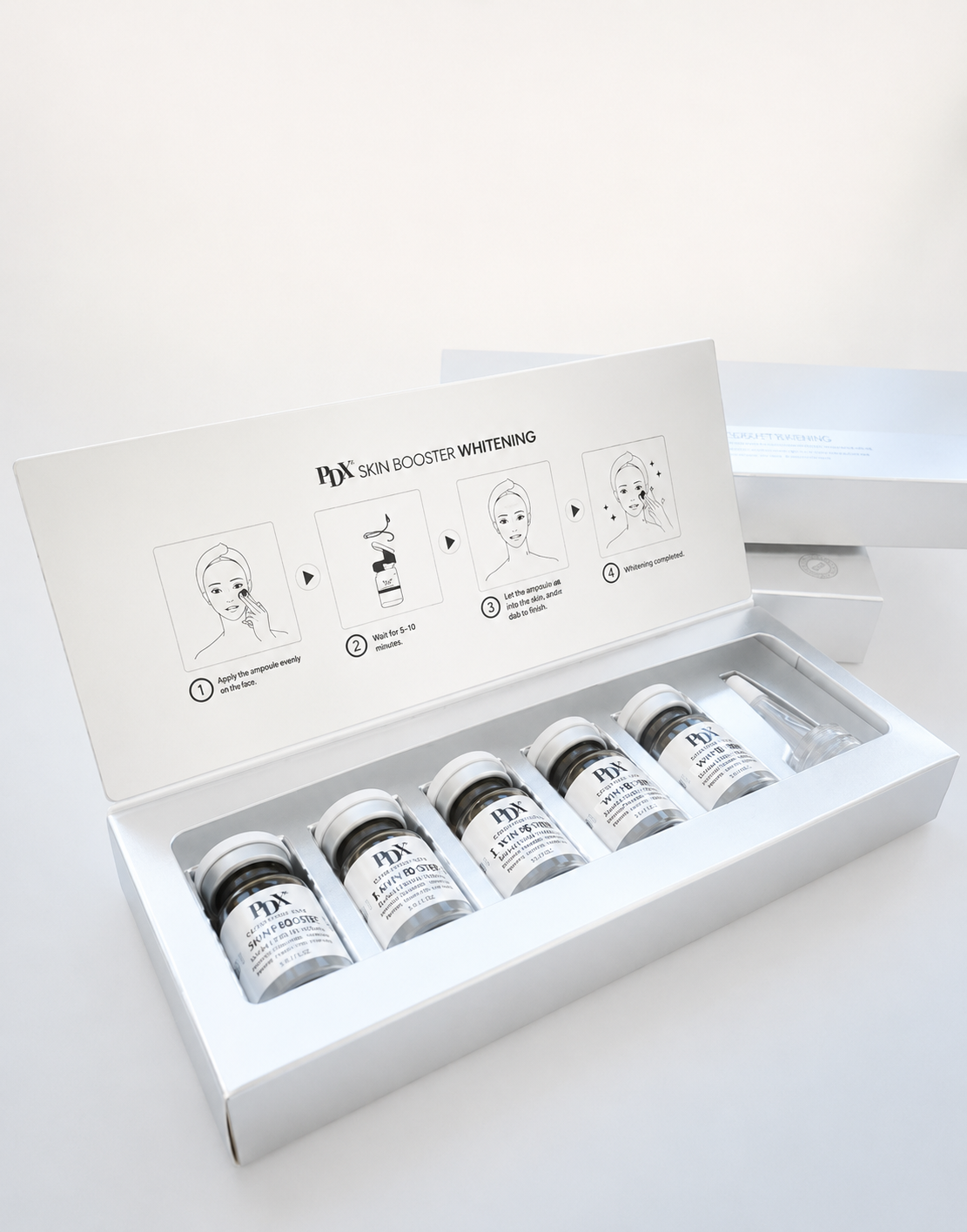 PDX² Skin Booster Whitening – produktové balení