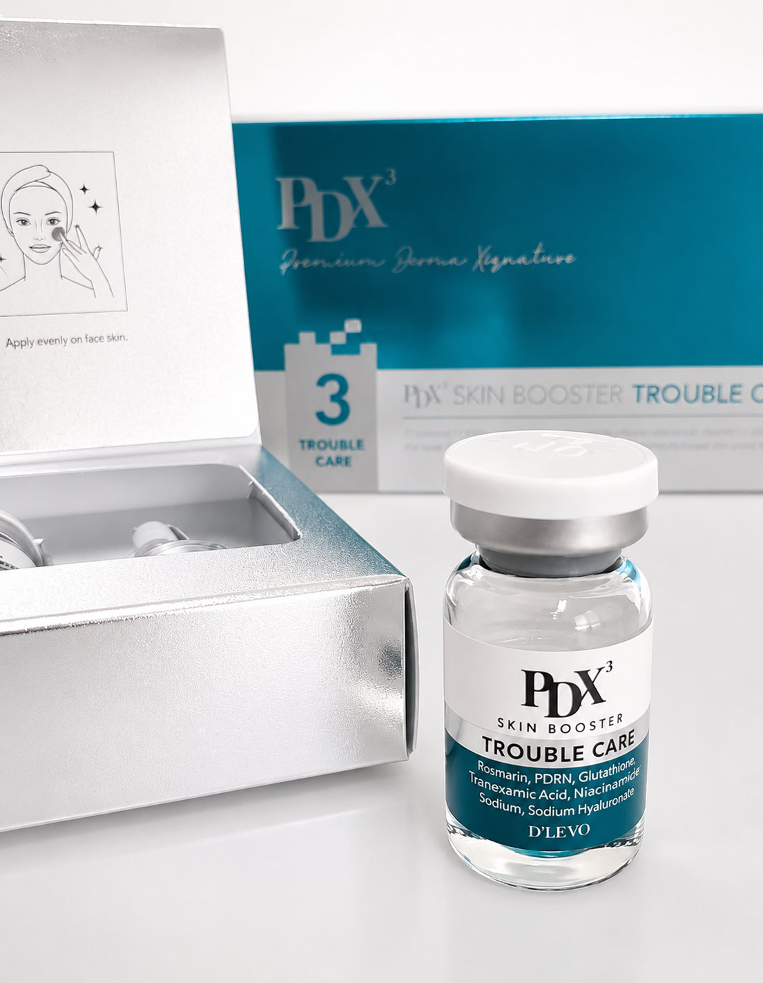 PDX³ Skin Booster – produktová fotka
