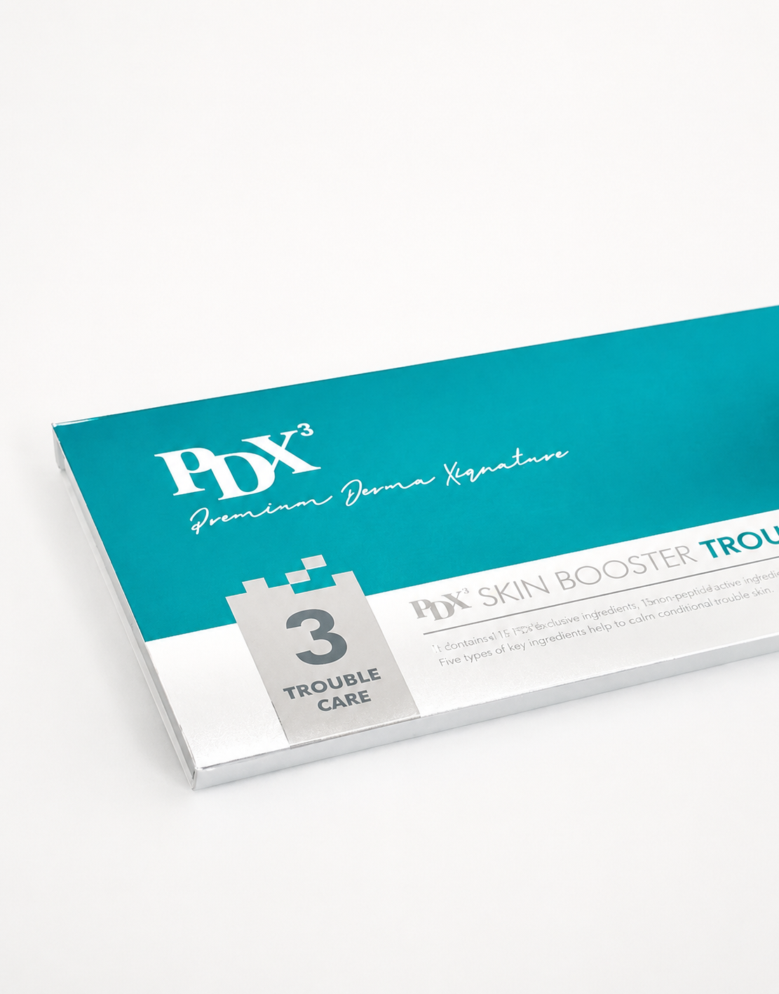 PDX³ Skin Booster Trouble Care – product mockup